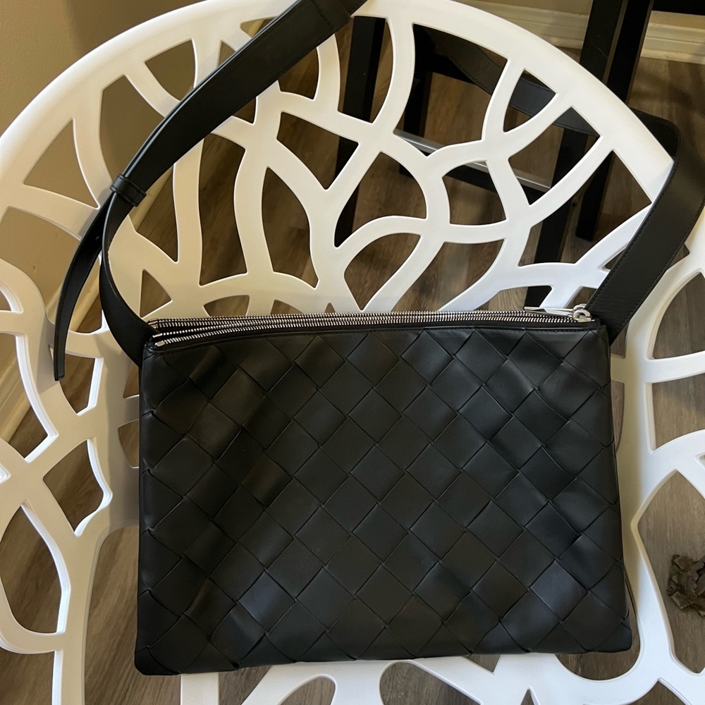 Bottega Veneta NODINI LEATHER CROSSBODY BAG
